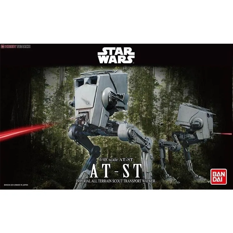 

BANDAI Vehicles Star Wars AT-ST/Y-WING Фигурки Starfighter Звездные войны Модель фильма Комплект игрушек для мальчиков Оригинальная коробка