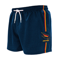 Mens Adelaide Crows Baggy Sweatshorts 2025 Shorts Guernsey Australian Football Shorts Training Rugby Breathable Sportshorts