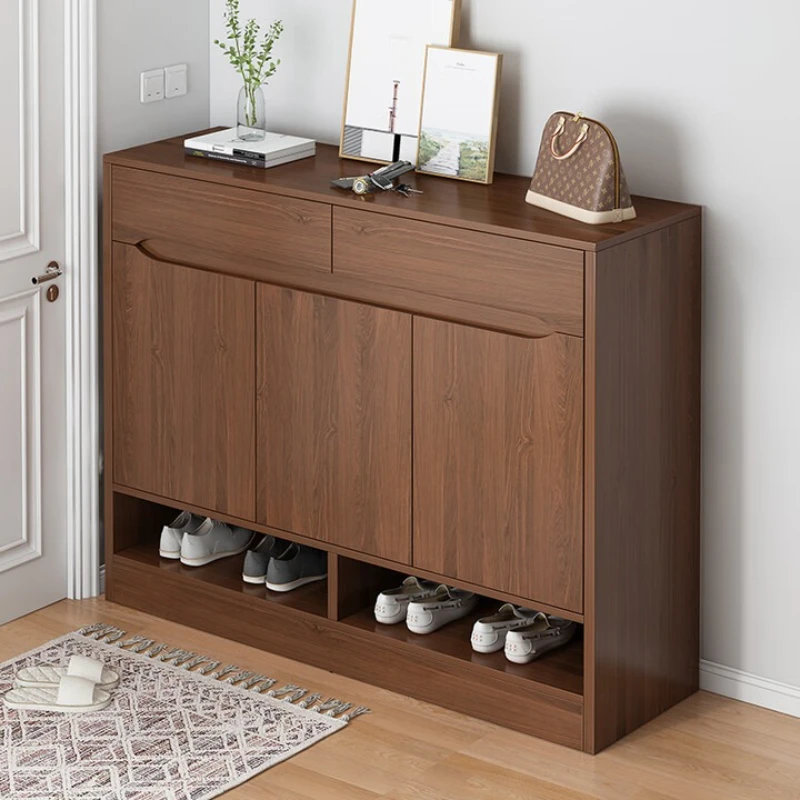 

Luxury Strong Shoe Cabinet Cheap Wood Beutiful Modern Metal Shoe Cabinet Wood Space Saving Armario Zapatero Furniture For Home