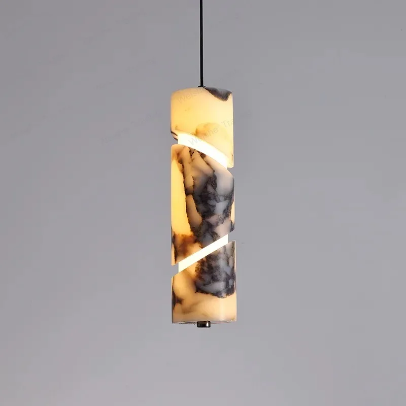

Best Seller Natural Marble Pendant Light Luxury LED Dimmable Lamp for Living Room Bedroom Dining Room Home Hotel Decor Gift