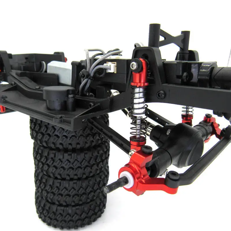 For XIAOMI XMYKC01CM JIMNY 1/16 RC Crawler Car Parts Metal Shock Absorber With Steering Cup Upgrade Accessories