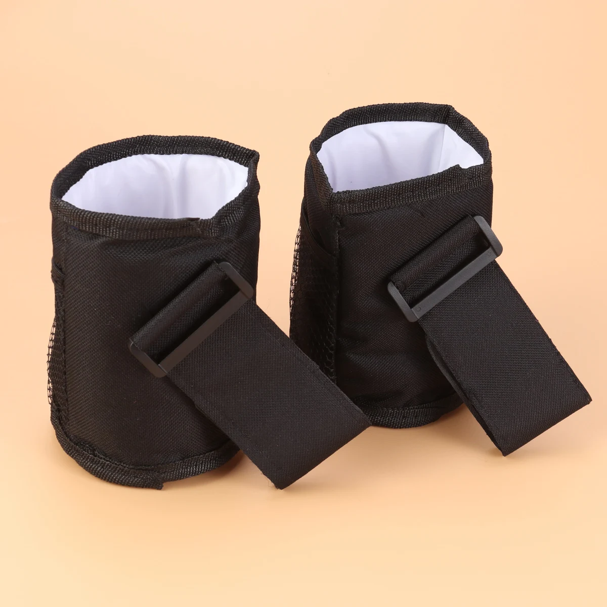 

1Pcs Universal Stroller Cup Holder Bag Lightweight Insulated Waterproof Mug Holder with External Mesh Compartment for Easy