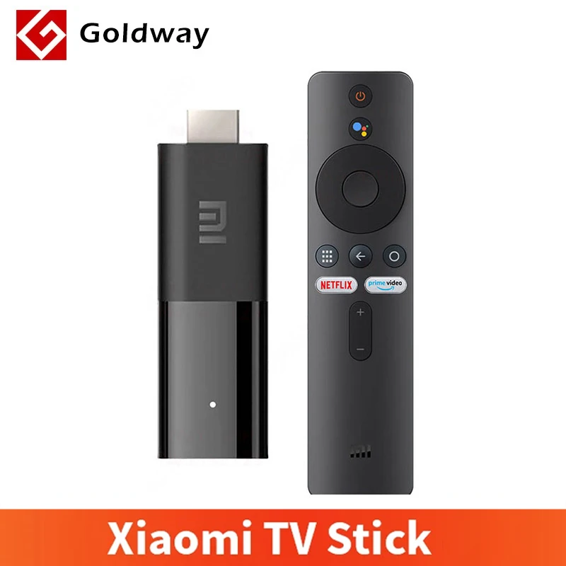 Global Version Xiaomi Mi TV Stick Android TV Portable Streaming Media 1GB RAM 8GB ROM Netflix Wifi Google Assistant BT4.2