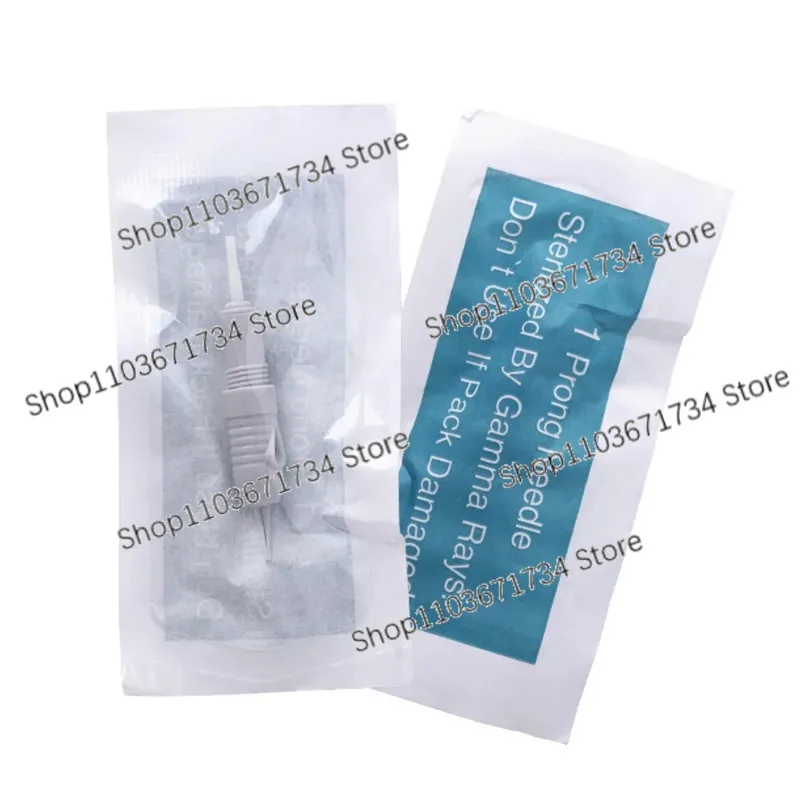 

50pcs Micro Needles Eyebrow Lips Eyeliner Tattoo Needle 1RL Round Liner for Digital Liberty/charmant Permanent Makeup Machine