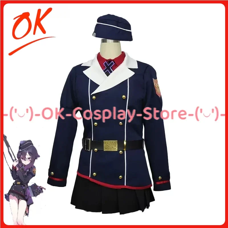 

[На заказ] игра синий архив Харука косплей костюм женское милое платье костюм со шляпой Хэллоуин карнавальная униформа аниме ролевая игра