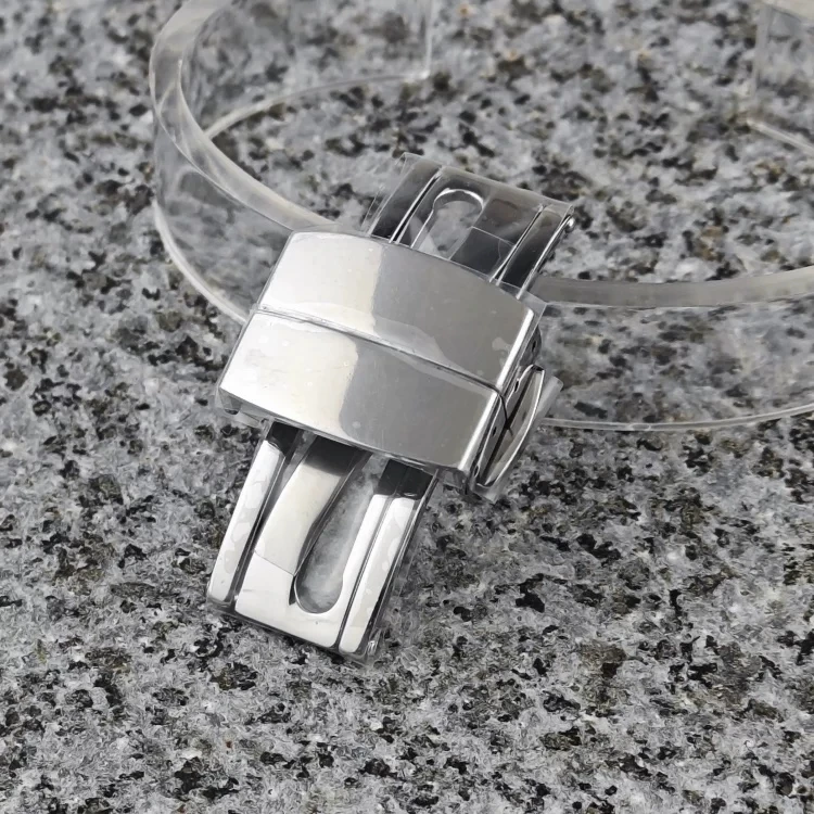 high quality 316L Stainless Steel Folding Buckle For Patek Strap For Philippe Butterfly Clasp PP Quality Deployment Button 18mm