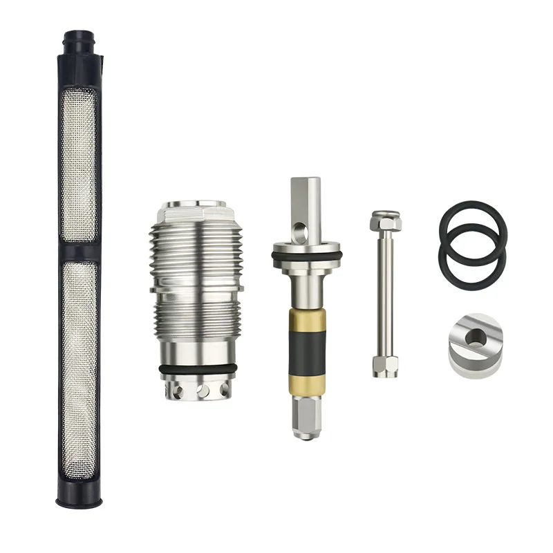 Stainless Steel Airless Spray Repair For Kit Featuring Sealing Rings and Filtration Mesh for High-Pressure Spray Systems