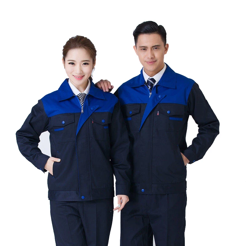 Working Clothes For Men Long Sleeve Uniform Painter Factory Workshop Mechanic Repairman Spring and Autumn