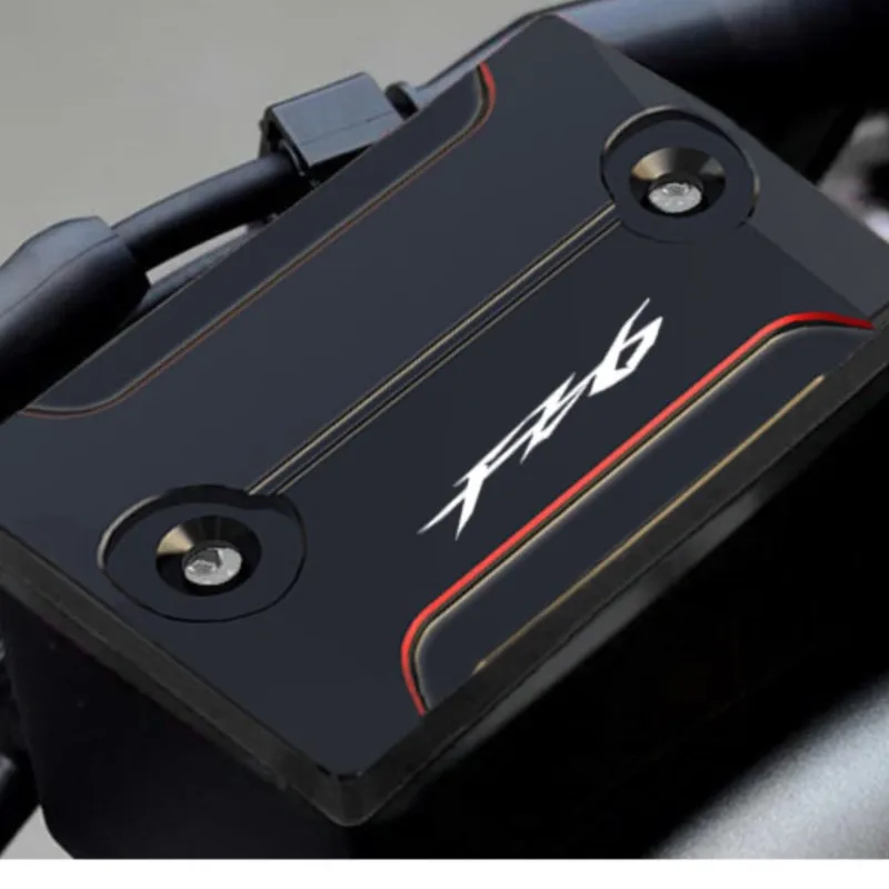 

FZ6 Motorcycle CNC Drain Plug Engine Oil Filler Cap Front Brake Fluid Reservoir Cover For Yamaha FZ6 FZ-6 FZ 6 ZF6N FZ6R FAZER