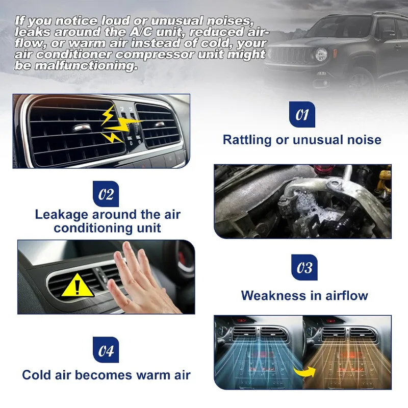 Para Chevrolet GMC Silverado Sierra Express Cadillac Compressor AC + Embreagem