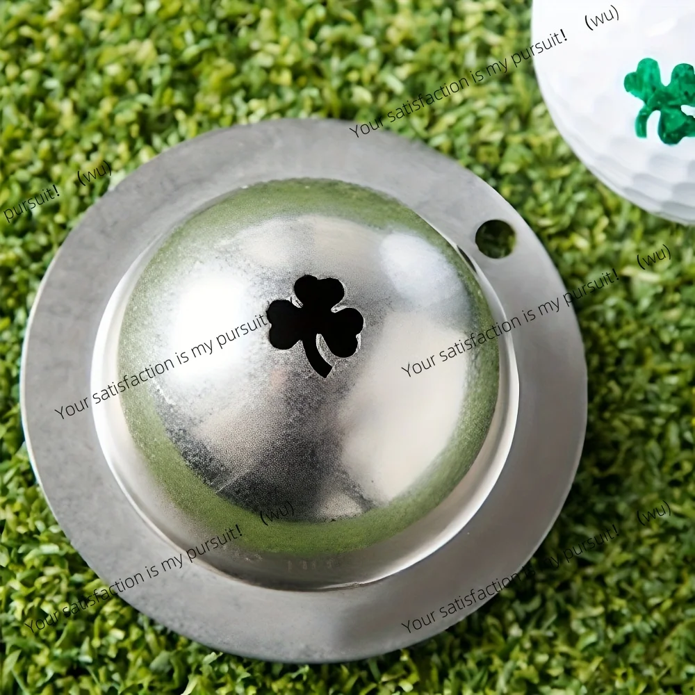 Stainless Golf Ball Line Marker Stencil Cute Pattern Alphabet Steel Marker Pen Golf Putting Positioning Aids Accessories