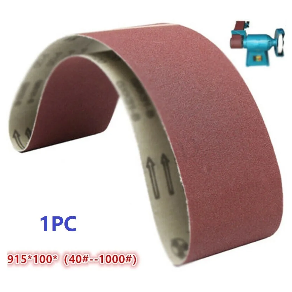 Abrasive Tools 1pc Sanding Belts 100 X 915mm  4'' X 36'' Cloth Belt Sanders 40-1000 Grit 915*100mm