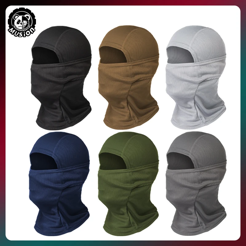 Musion Balaclava Cycling Mask Headscarf Scarf  Multifunctional All In One Windproof Dustproof  Sun Protection Suitable  Men  Wom