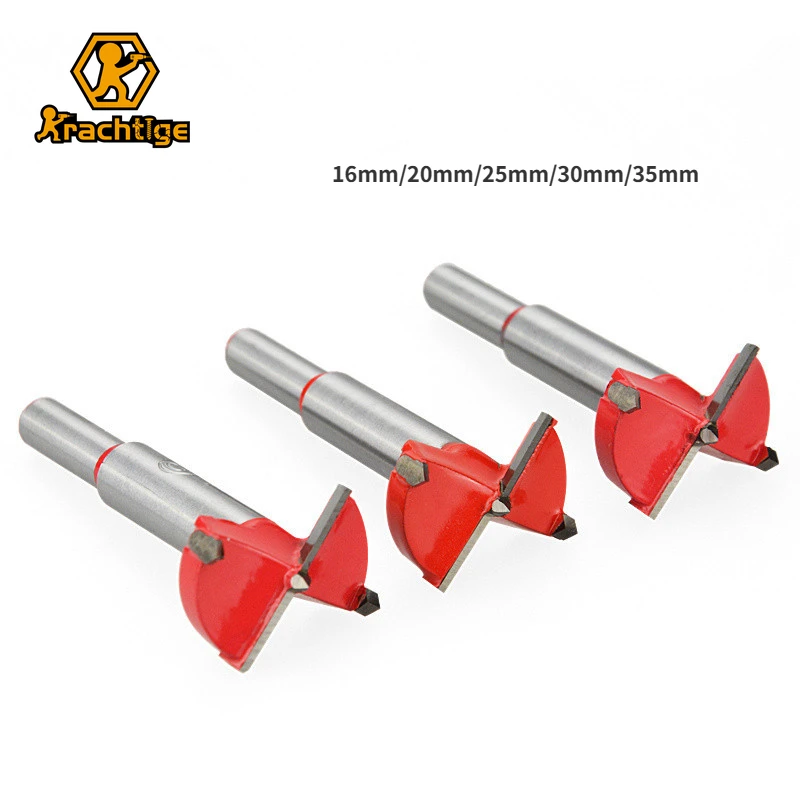 

Krachtige Round Shank Drill Bits 16mm 20mm 25mm 30mm 35mm Woodworking Hole Saw Wooden Wood Cutter Drilling Power Tools