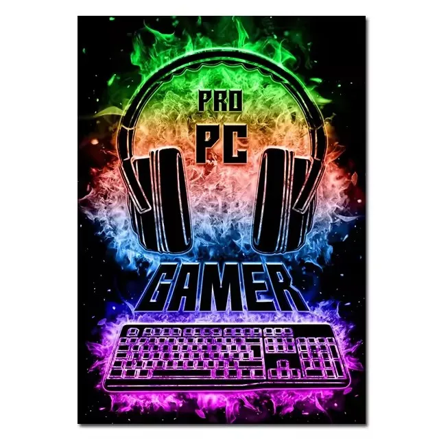 3pcs Gamepad Canvas Wall Art Set image
