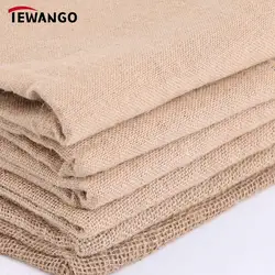 Wide 1.6m Natural Jute Cloth DIY Gazebos Sun Shade Net Sunshade Sails Balcony Privacy Screen Home Decoration Linen Fabric