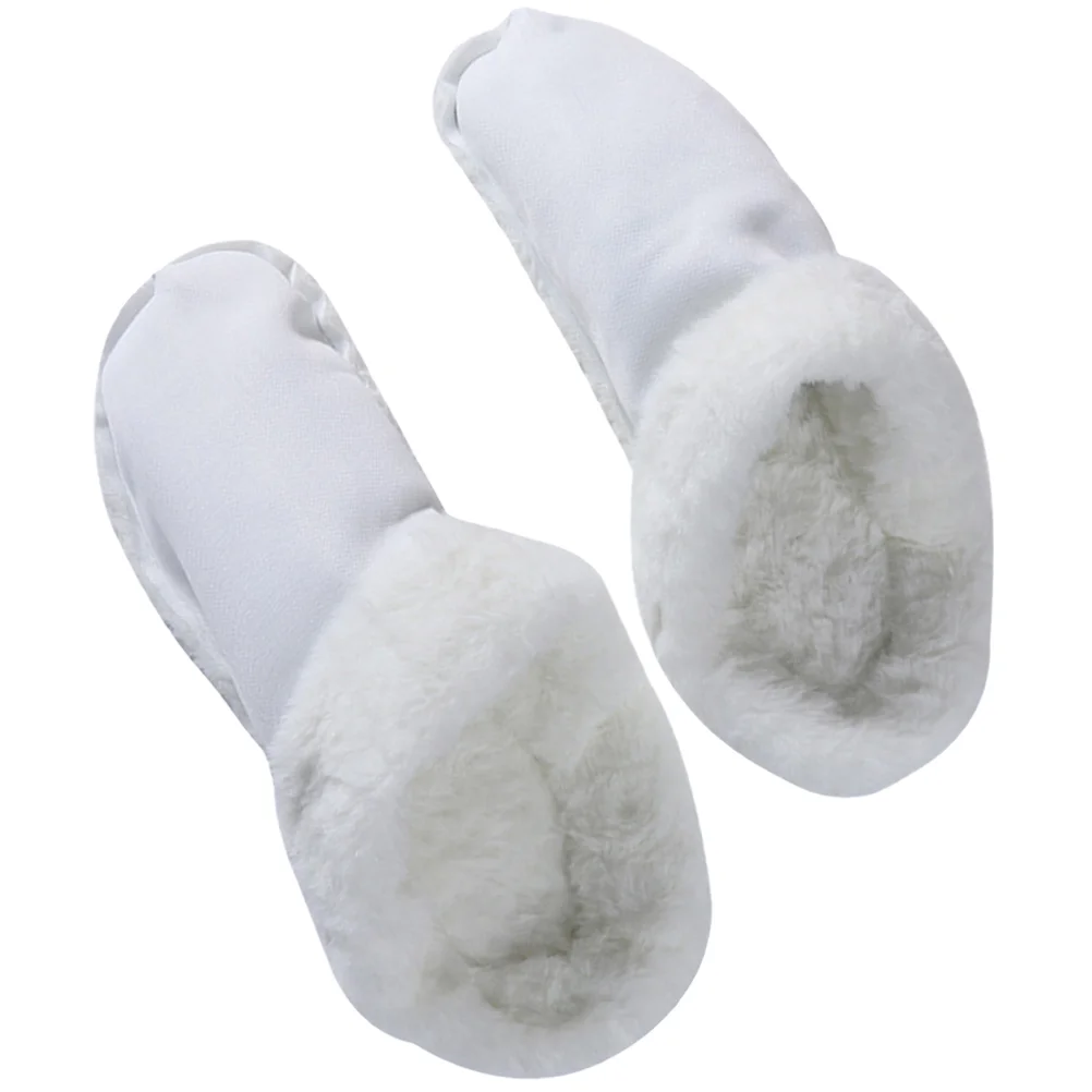 

Plush Lining Toe Slippers Loose Shoes Fuzzy Insoles Inner for Women Inserts Fur High Heel Miss