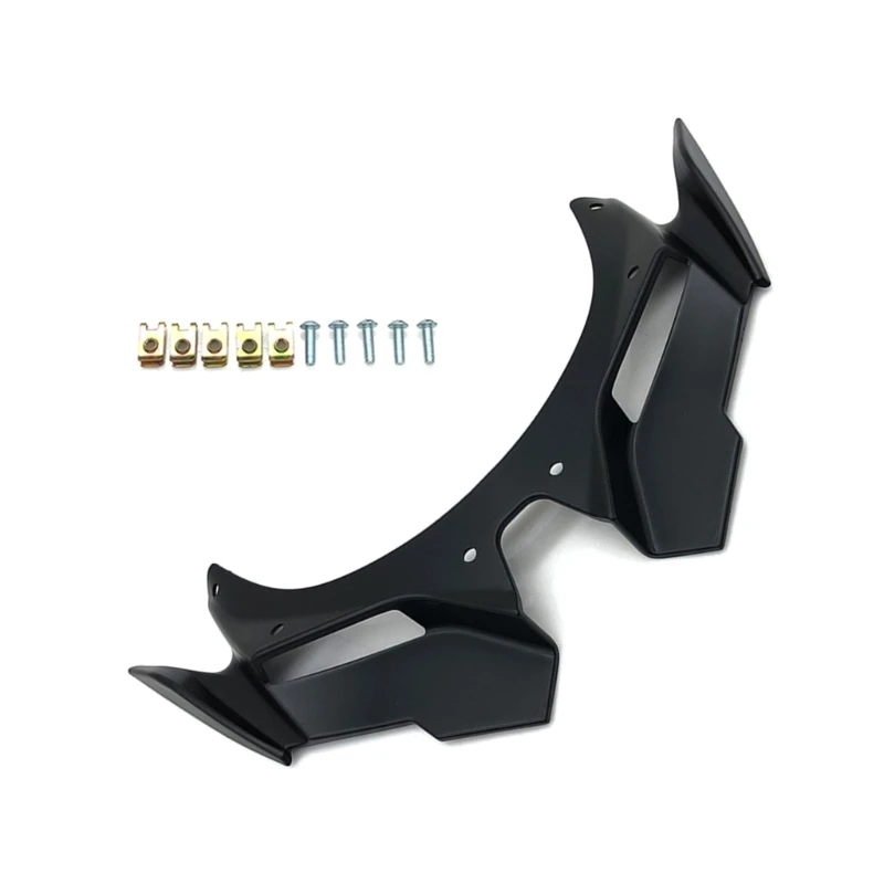 هيكل السيارة غطاء الجناح الديناميكي الهوائي الأنيق للدراجة النارية قطع غيار الدراجة النارية الأمامية لـ ZX4R دروبشيب #2