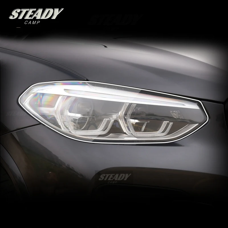 

For BMW G02 X4 2018 2019 2020 2021 Car Exterior Headlight Anti-scratch TPU Protective Film Anti-scratch Repair Accessories Refit