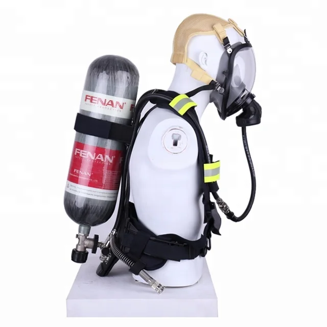 New EN137 CE Certified Fire Fighting SCBA Self Contained Air Breathing Apparatus