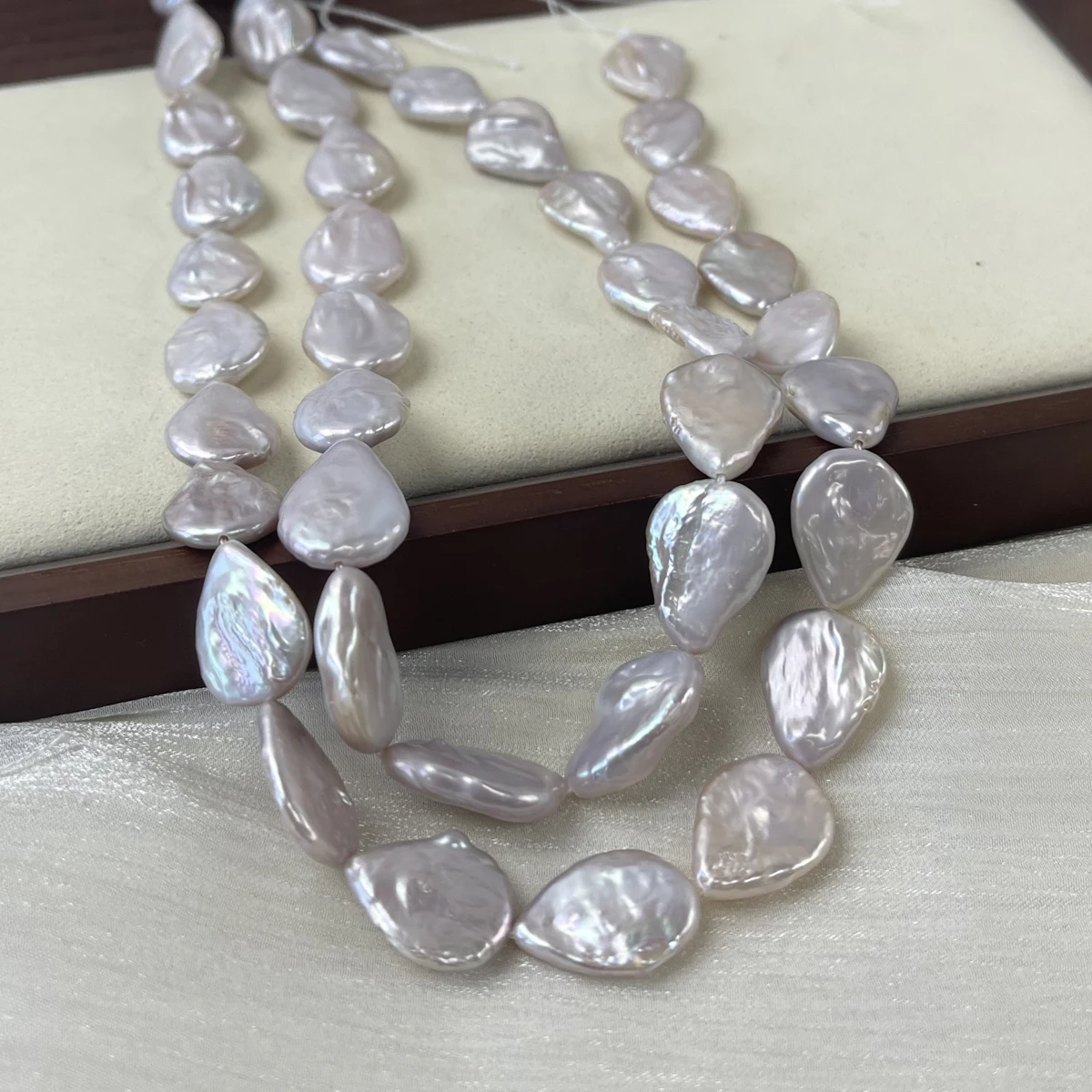 

12x18mm Baroque Natural Freshwater Pearl Water Drop Shaped Beads for Jewelry Making DIY Necklace Bracelets Earring Accessories