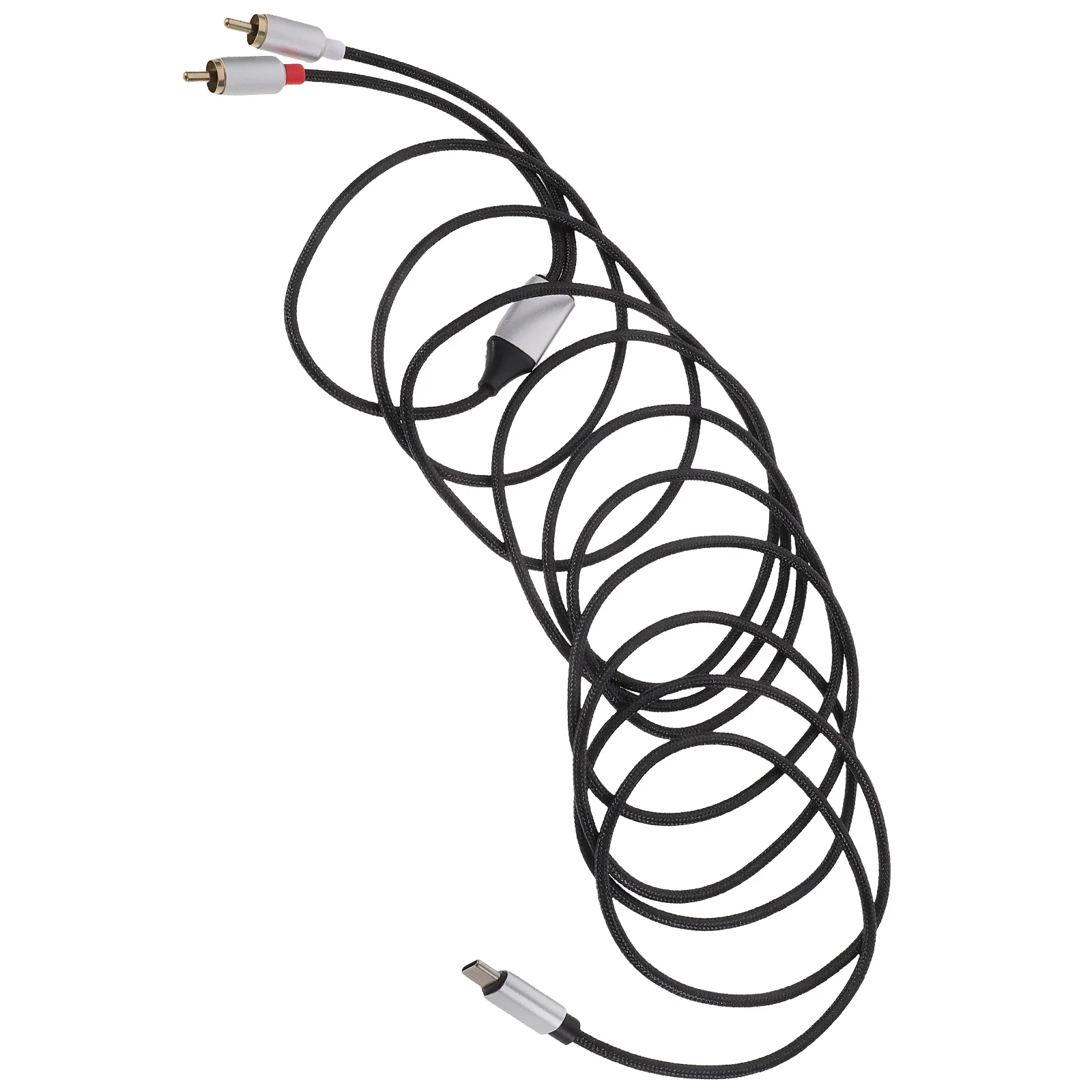 

Type C to 3.5mm Audio Cable 1m Long Sound Converter Connector Wire for Smartphone Tablet PC Car Amplifier Audio Splitter
