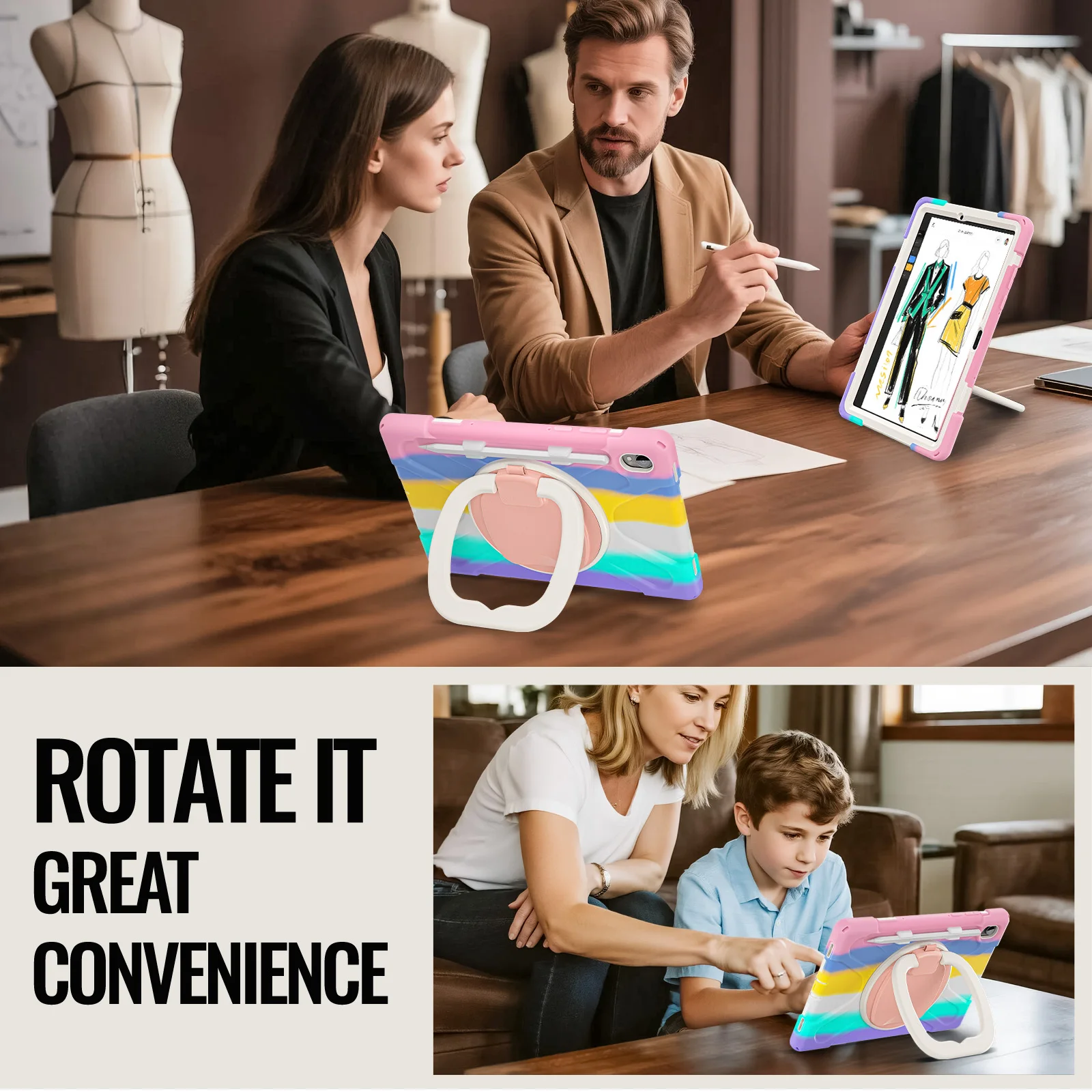 Tablet Case for Samsung Galaxy Tab S11 11 inch Bracelet stand Cover for Galaxy Tab S11 2025 Model SM-X730 SM-X736 SM-X736B Case