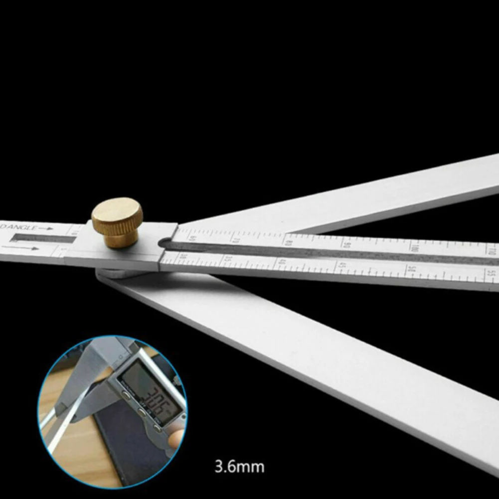 Inoxidável Praça Transferidor para Carpintaria Construção Angle Finder Teto Artefato Ferramentas de Medição Canto Artefato pc