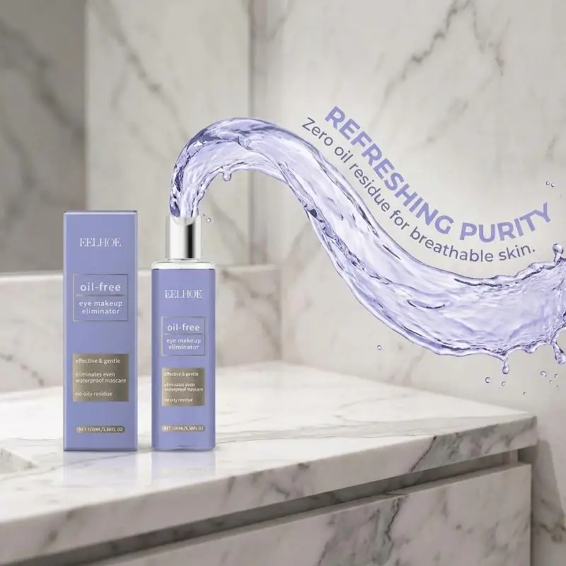 EELHOE Eye and Lip Makeup Remover Gently Cleanses Skin, Refreshing Facial and Lip Three in One Cleansing Makeup Remover Water S6dd761be62c44fcda80de0a907965d83H