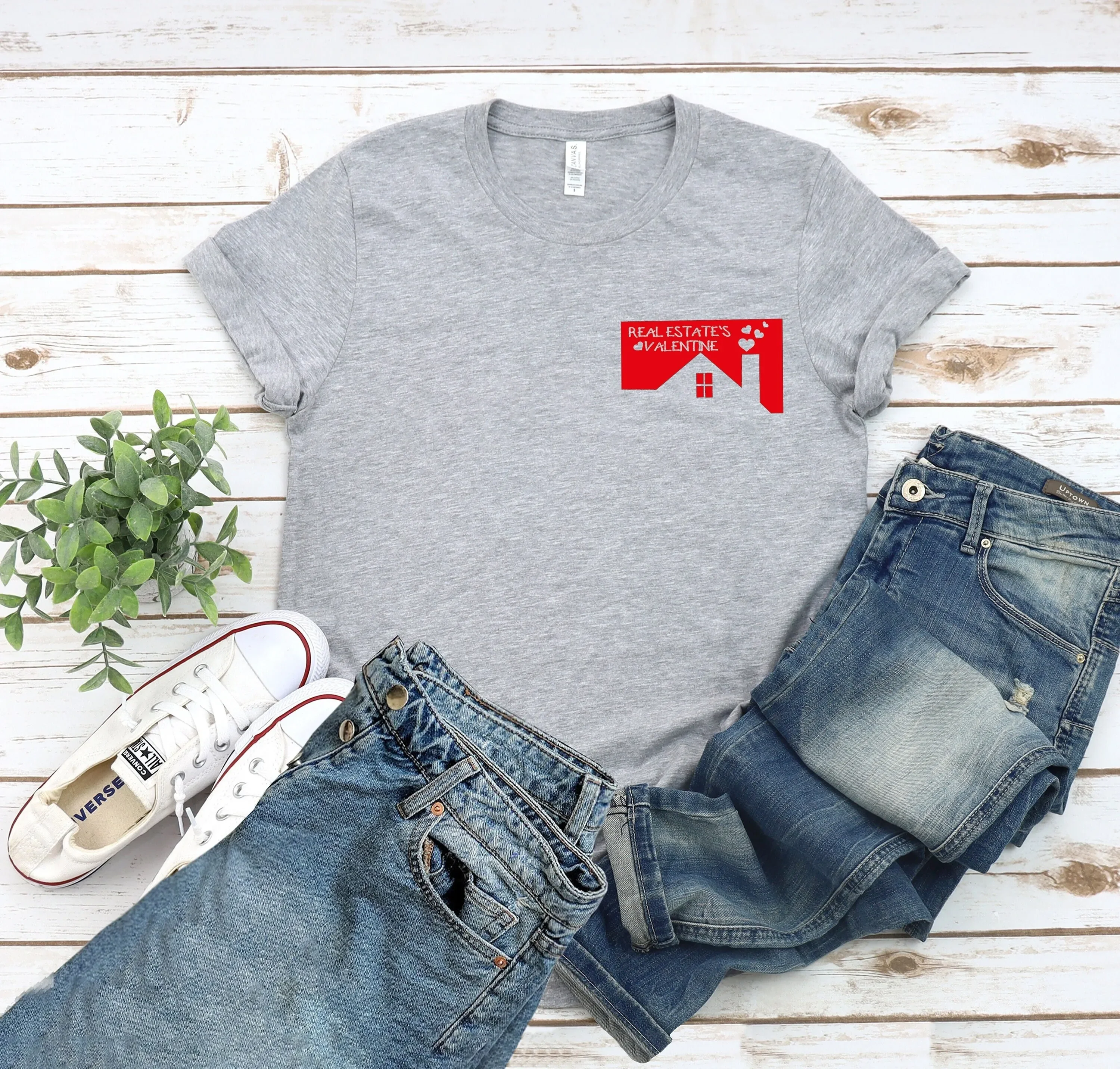 Real Estate s Valentin T Shirt Funny Valentine Birthday for Realtor Clothing