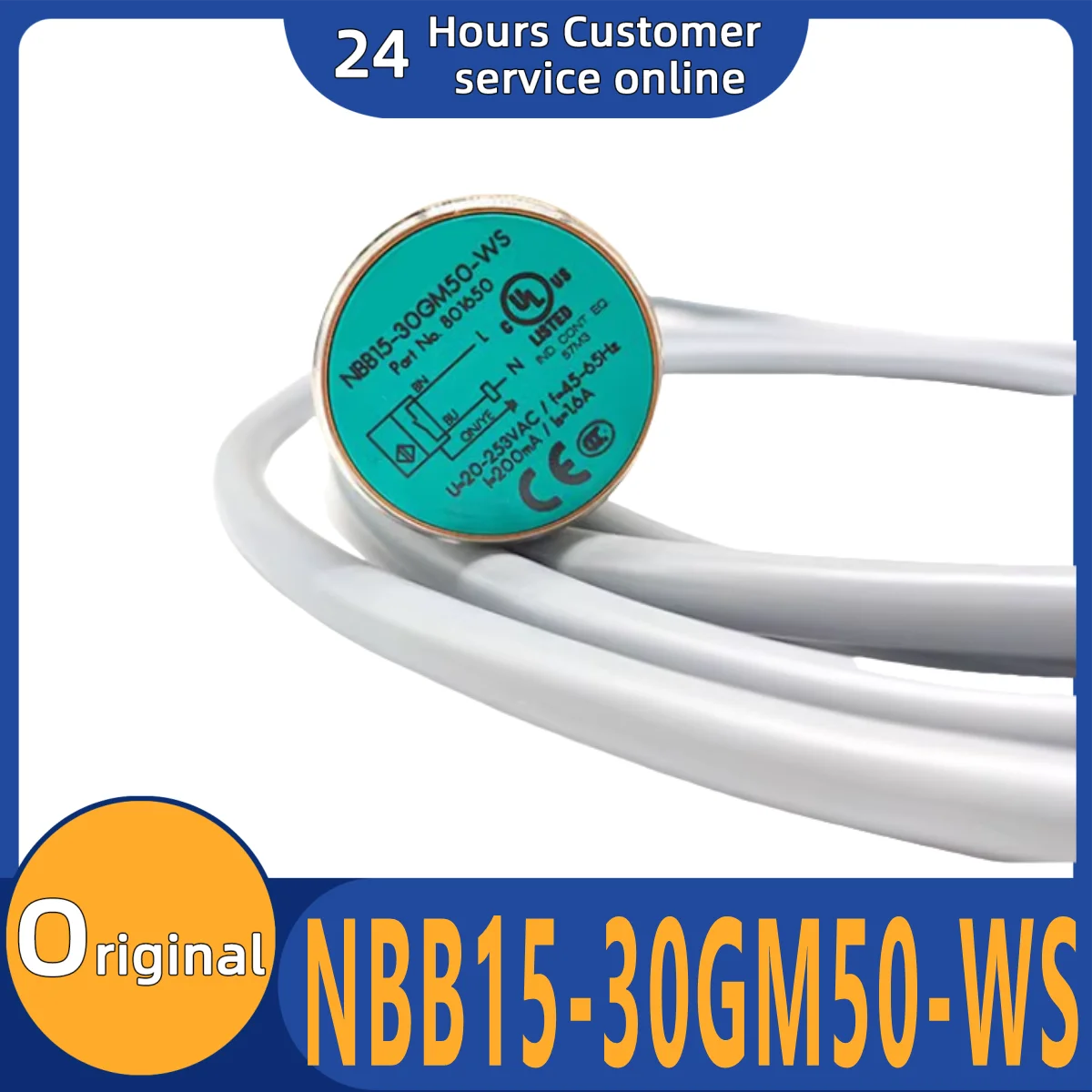 

Brand new original sensor NBB15-30GM50-WS NBN25-30GM50-E0 NBB15-30GM50-WO NBN25-30GM50-E2