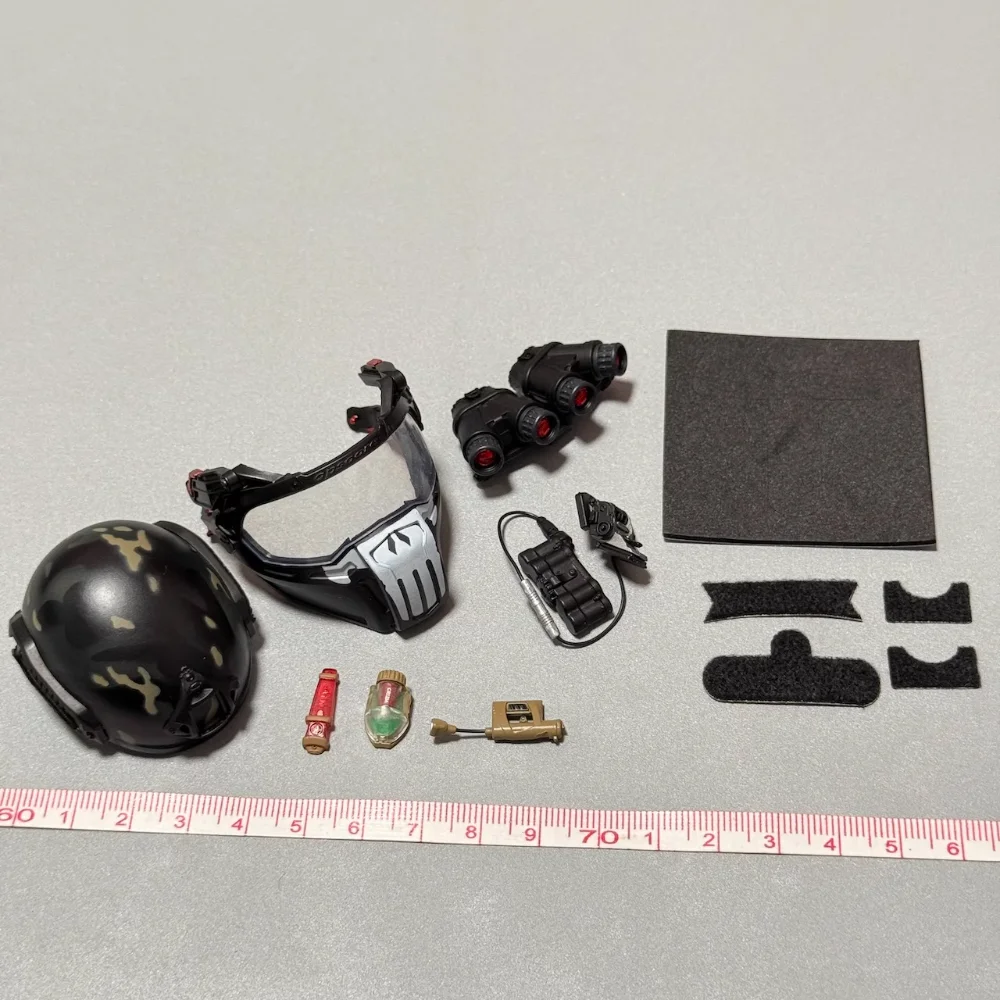 ES SDS13R ZERT 1/6 schaal soldaathelmset model voor 12'' actiefiguur