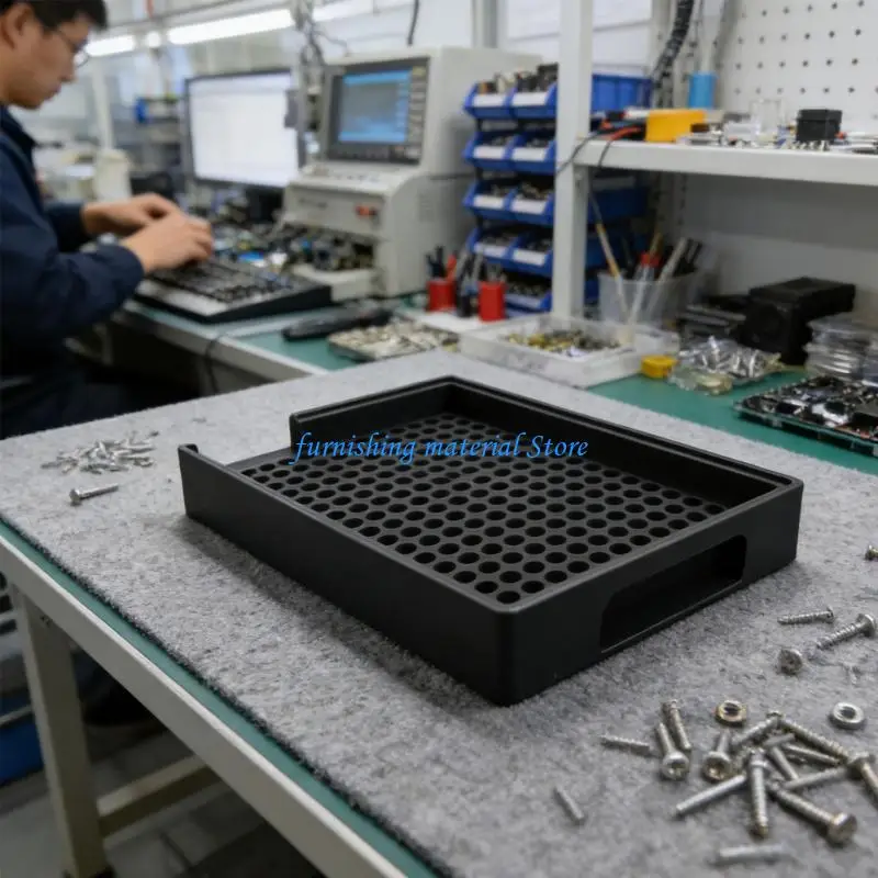 Y5GD PVC Anti Static Screw Storage Tray With Counting Compartments For Various Screws Convenient And Sturdy