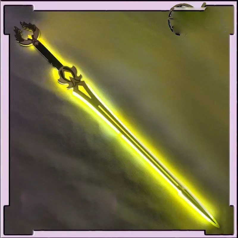 Game Honkai Star Rail Aglaea Luminous Sword Weapons Length 110CM Long Sword Prop Halloween Christmas Party Costume Accessories