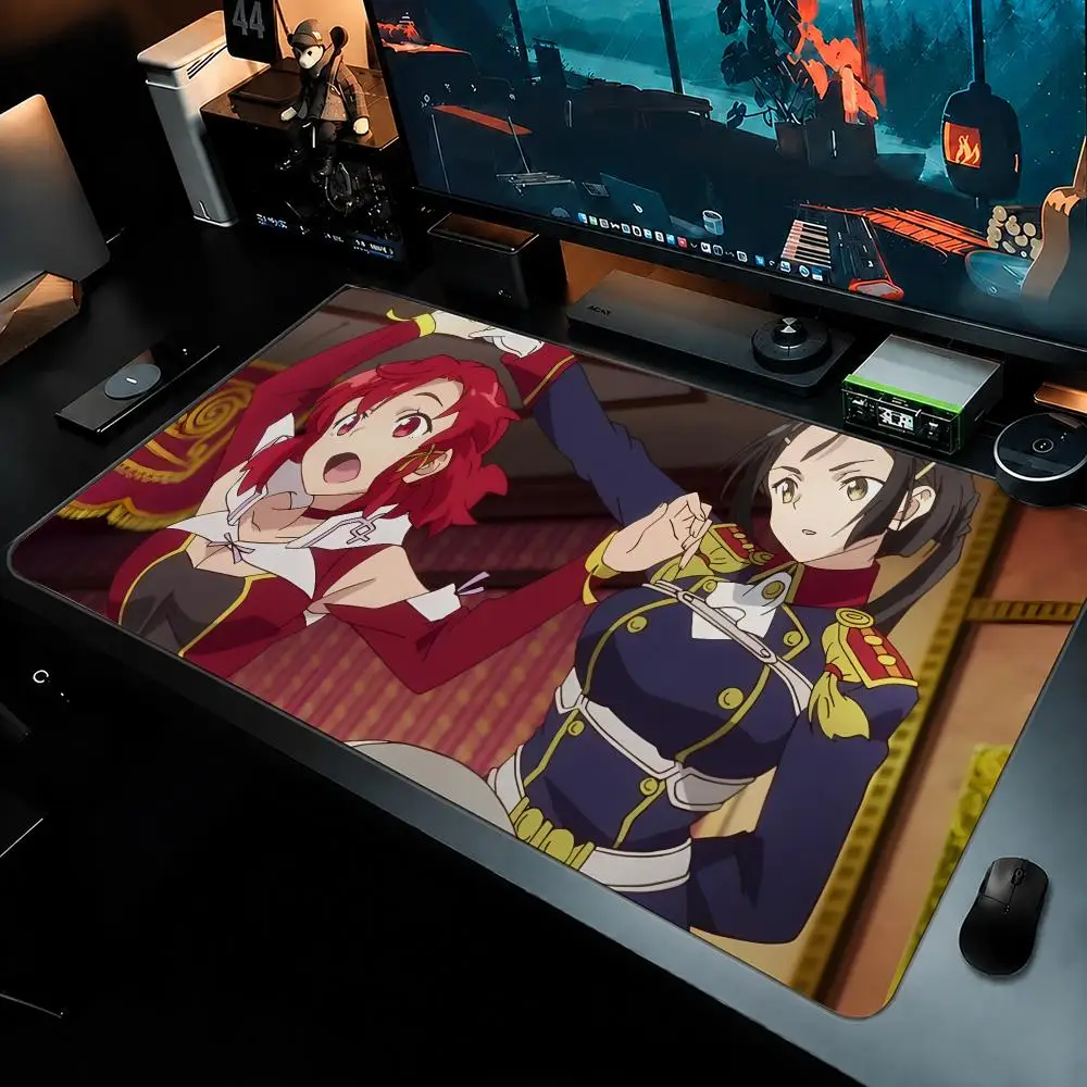 Izetta The Last Witch Mouse Pad Large Mouse Pad For Computer Laptop Keyboard Gaming Desk Mat Gamer Office Accessories