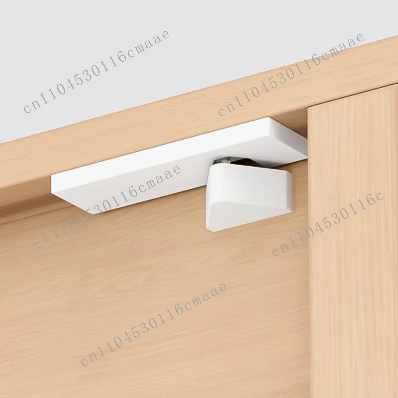 Room door buffer, external , flat, wooden automatic  closer, anti-pinch loser