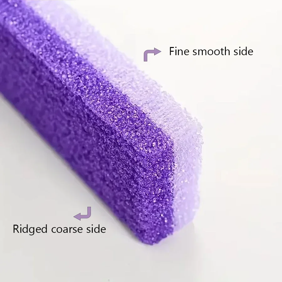 2 قطعة مجموعة مبرد القدم الخفاف للباديكير التقشير الكالس والجلد الميت فرك مزيل أدوات للعناية بالقدم السلس #5