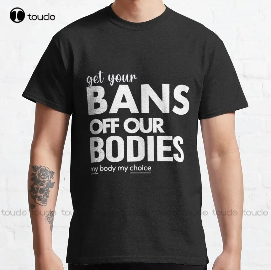 Get Your Bans Off Our Body, Protect Roe V Wade, Derechos de mujer, elección profesional, aborto, derechos reproductivos Camiseta clásica Retro