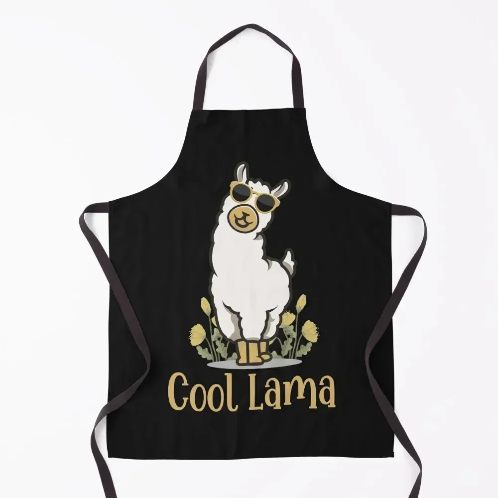 

Cool Lama Apron Chef jacket men Men kitchen Kitchens For Men professional kitchen Apron