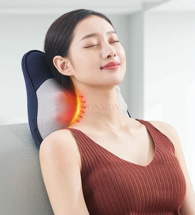 

Massager cervical spine waist back fully automatic multi-function full-body simulation human kneading acupressure cushion pillow