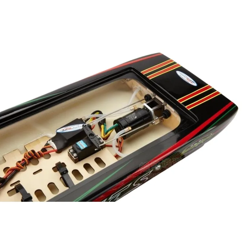 RC 보트 88cm 시뮬레이션 내장형 스턴 엔진 원격 제어 보트 브러시리스 모터 RC 보트 모델 RTR 소년 장난감 선물