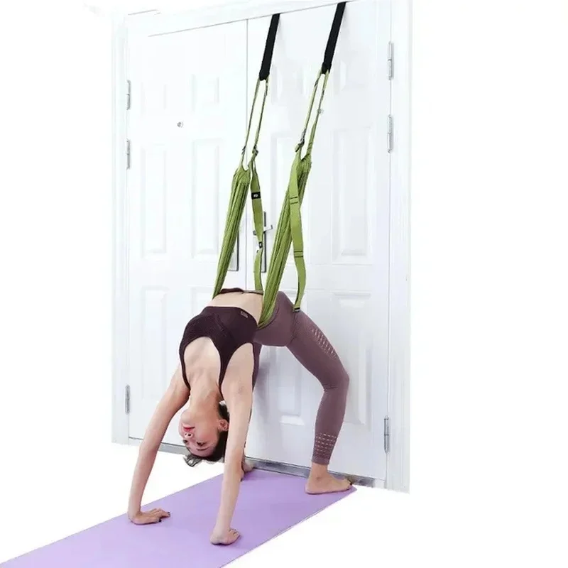 Aerial Yoga Strap Women Hammock Stretch Strap Inverted Training Home Outdoor Fitness Anti-Gravity Body Building Pilates Belt