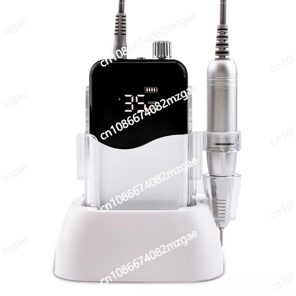 New 85W Electric Nail File 35000 RPM Cordless Professional Brushless Nail Drill Machine