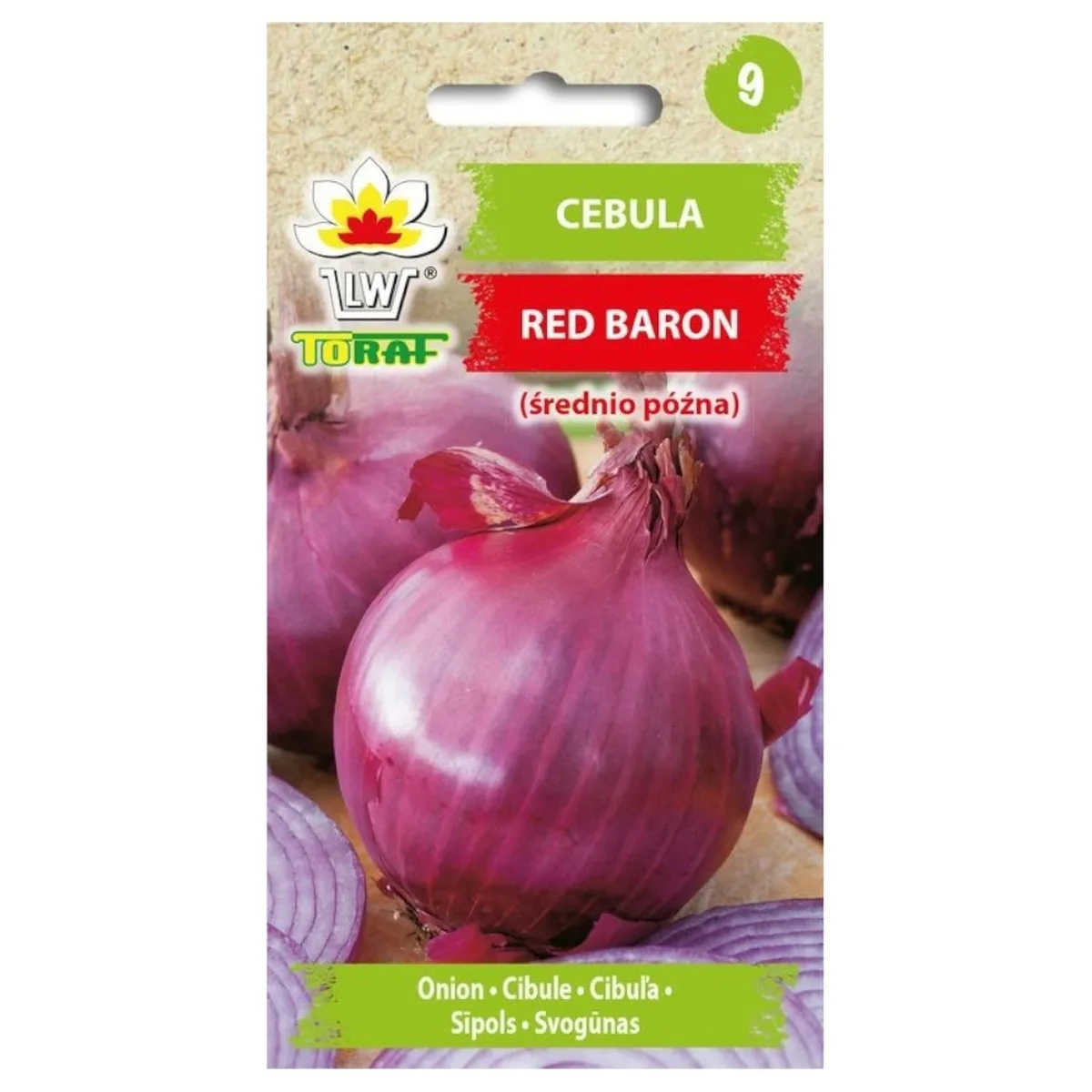 Red Baron onion 3G TORAF vegetable onion seeds