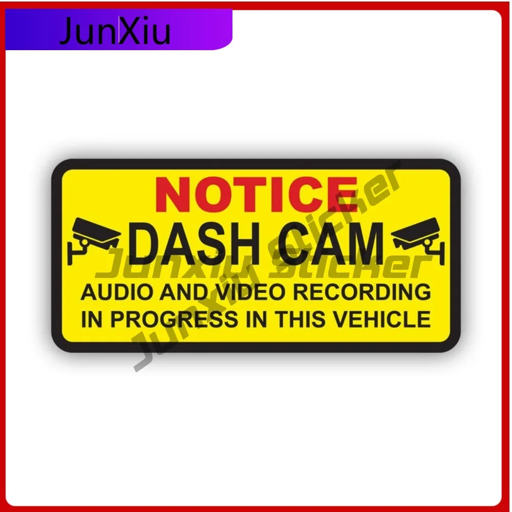 

3d Wild Notice Dash Cam Sticker Uv Protected Decalssecurity Dashcam Warning Alarm Car Vehicle Decal Durable Uv Resistant
