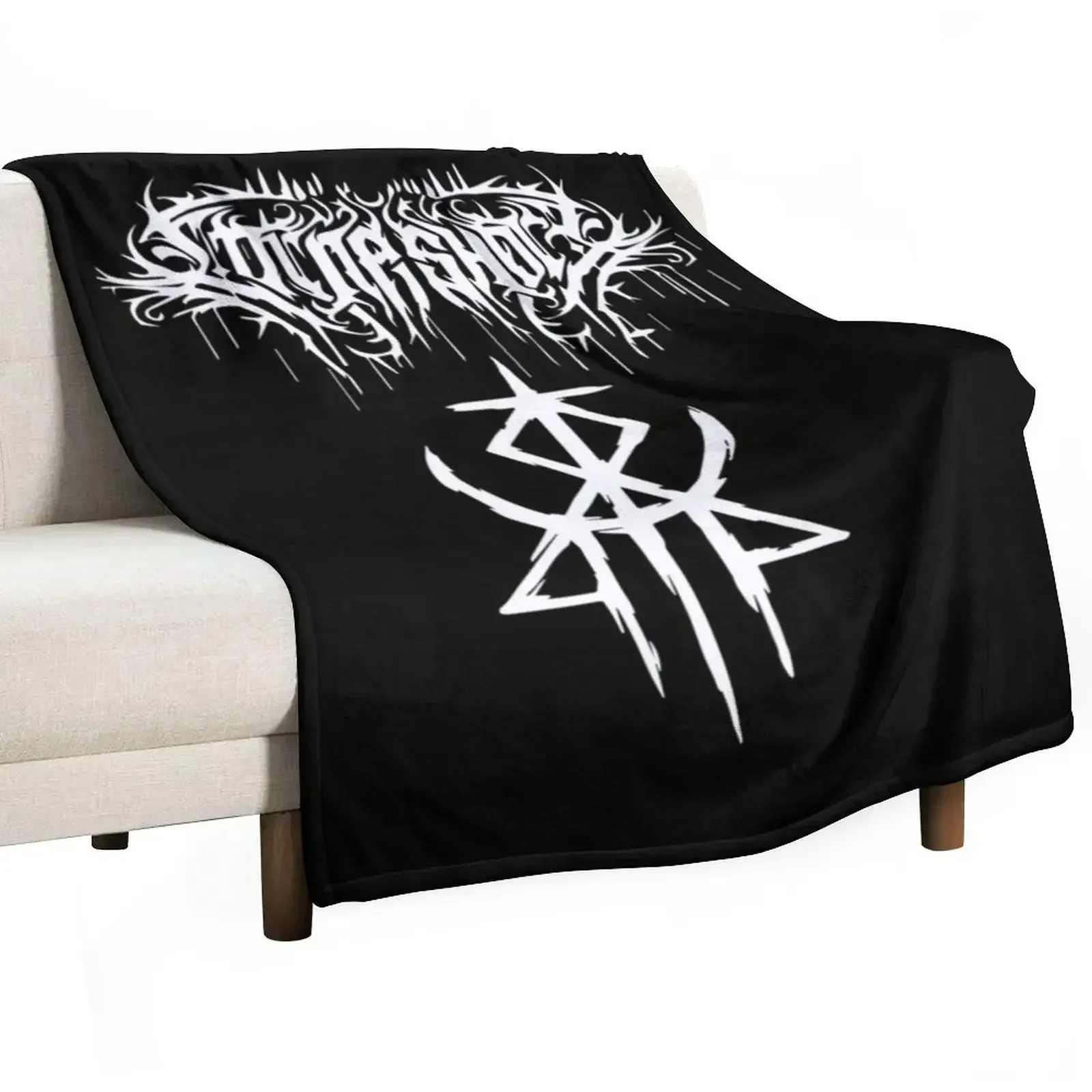 Lorna Shore Merch Lorna Shore Logo - Immortal Logo Throw Blanket for sofa Decorative Beds Luxury Throw Blankets