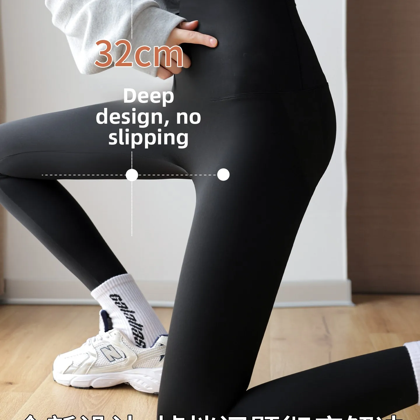 Thiened Fce اليوغا السراويل عالية الخصر طماق طويلة المرأة الخريف الشتاء الدافئة تابوت الجلد السراويل عادية نقية التجارة الإلكترونية