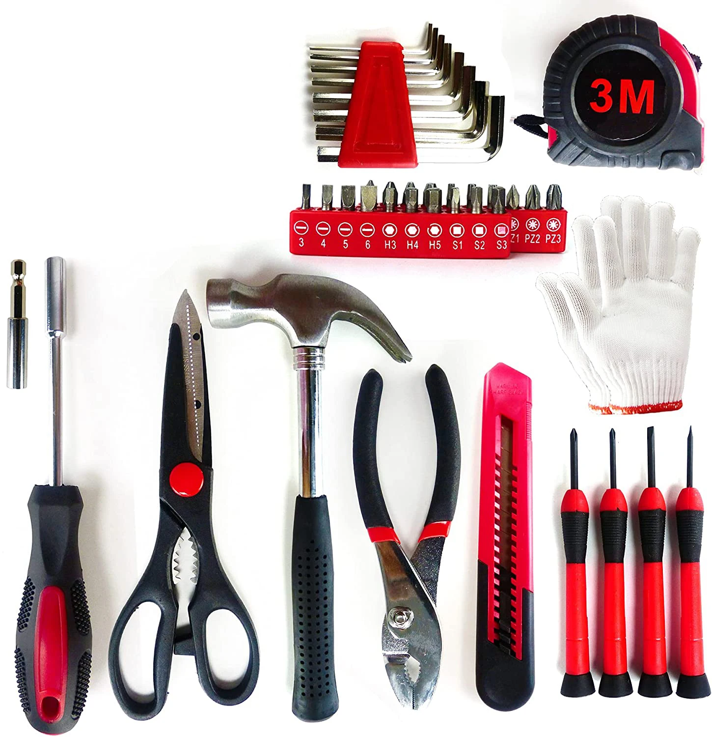 Home Repair High Quality 40 Pieces Wholesale Hand Tools Professional Hand Tool Set Tool Box