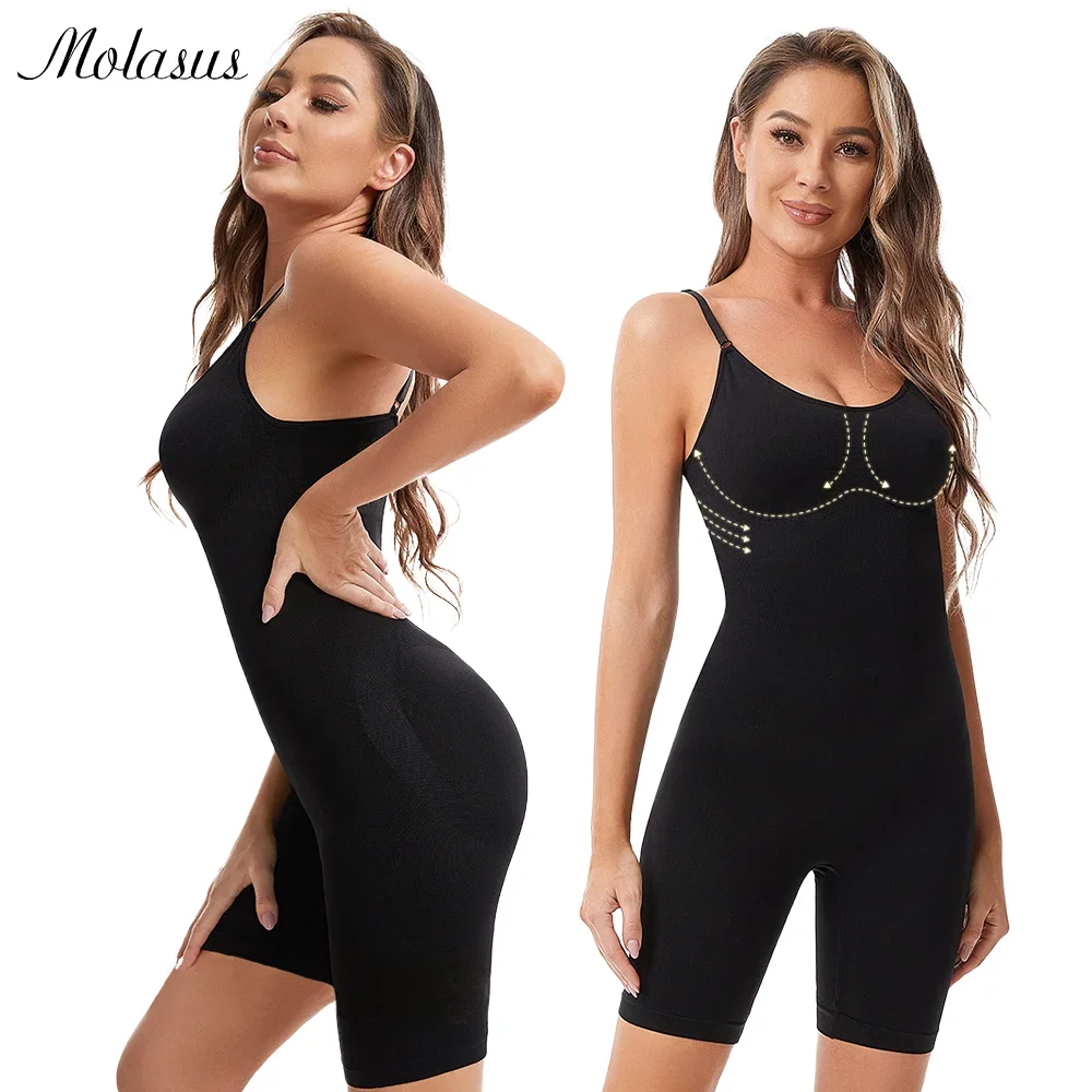 Bezszwowe damskie body Butt Lifter bielizna modelująca gorset modelujący talię urządzenie do modelowania sylwetki Strappy-Back Chest wzmocnienie bielizna korygująca gorset