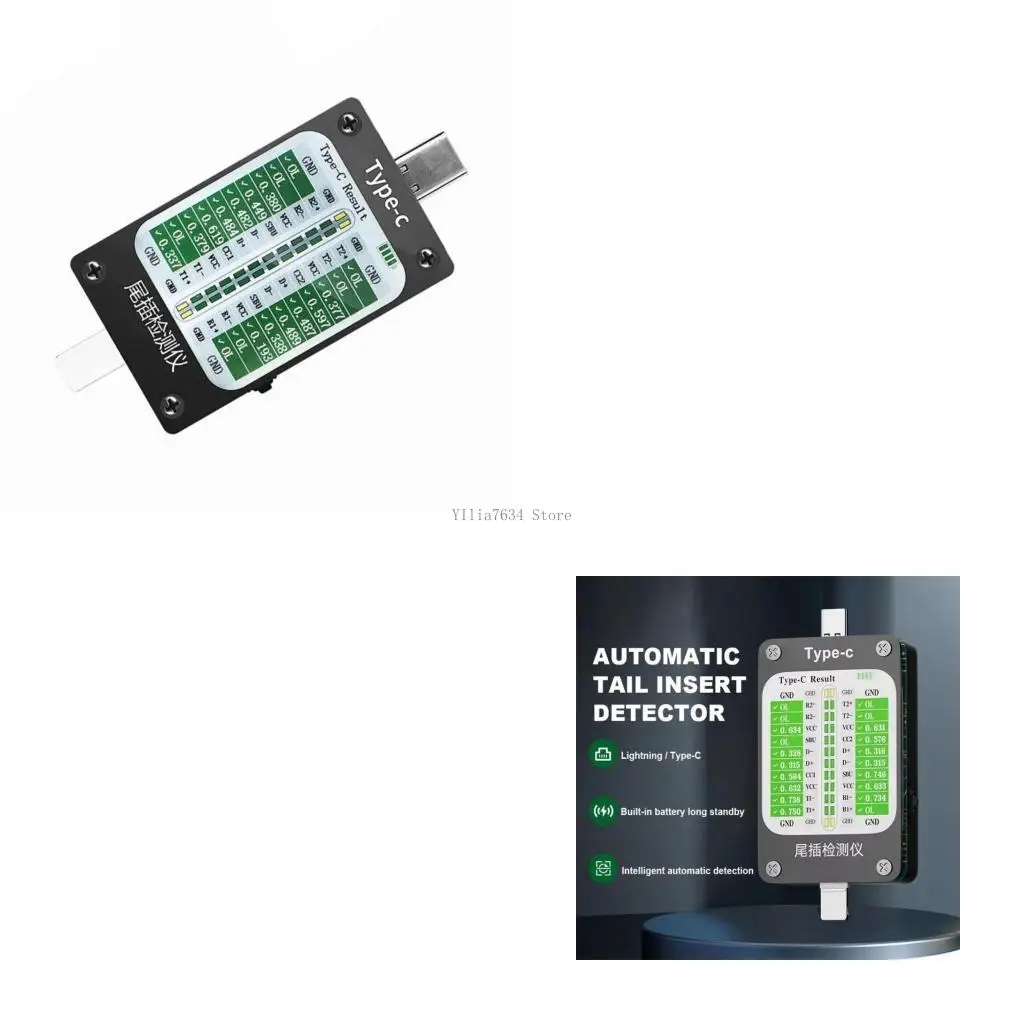

Mobile Connector Tester Repair Equipment Set for Quick USB Tail Plug Diagnosis